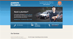 Desktop Screenshot of jamisonplumbing.com.au